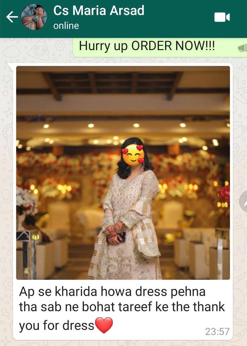 Customer WhatsApp feedback 24